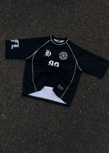 Black hustler jersey