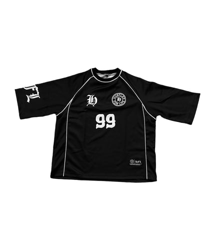 Black hustler jersey